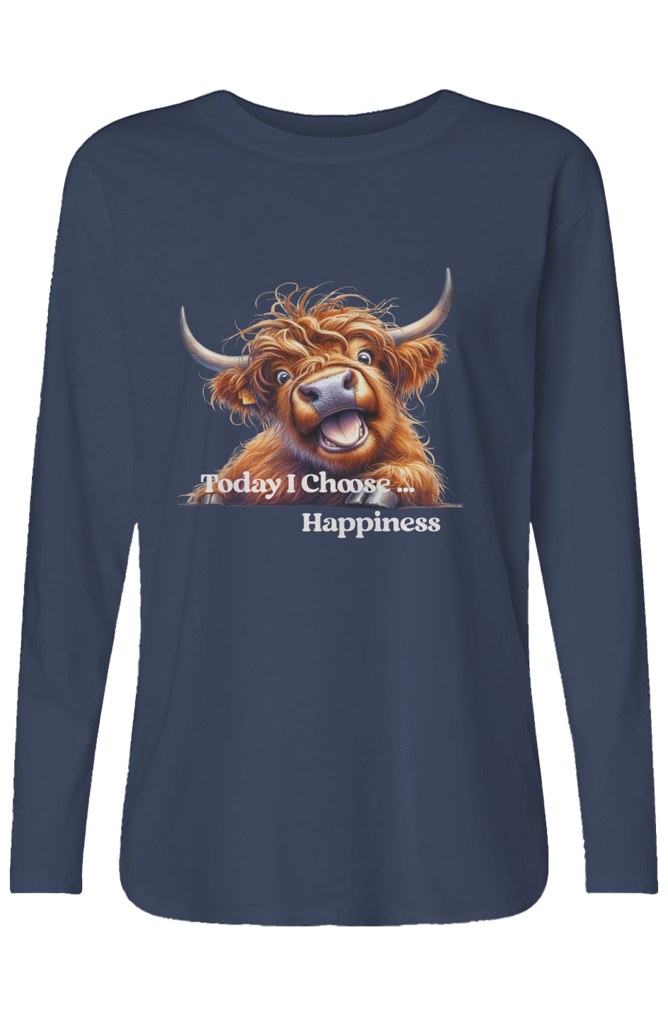 Ladies Relaxed Long Sleeve Tee