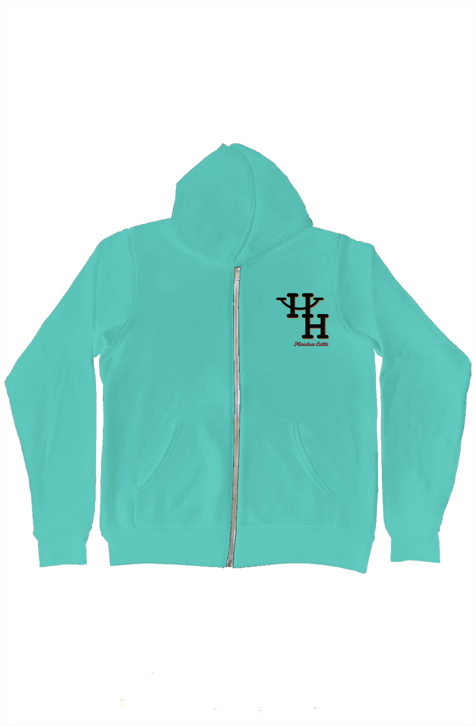 bella canvas zip hoody