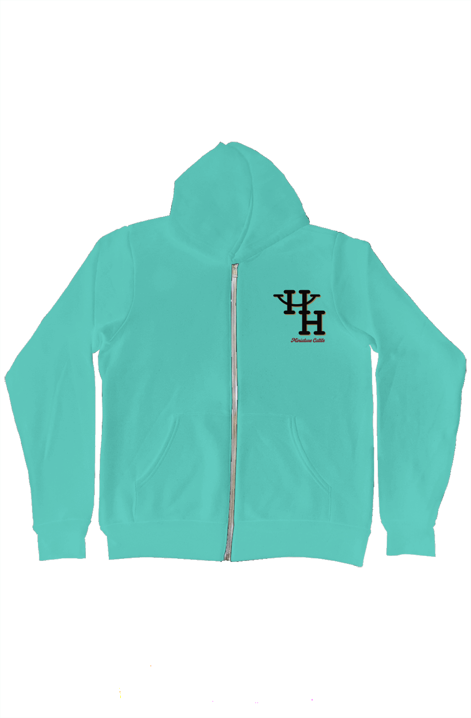 bella canvas zip hoody